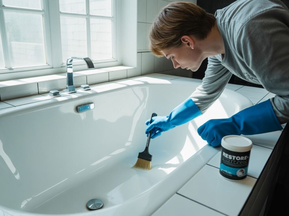 Jak odnowić wannę akrylową? Poradnik i krok po kroku renowacja